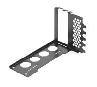 JNJOOD Soporte de tarjeta gráfica con soporte de montaje de GPU vertical, soporte de tarjeta de video VGA Soporte de metal duradero para computadora DIY (A)
