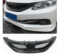 JNLIFT Parrilla Delantera del Coche para Civic 9th Sedan Si 2013-2015,Parrilla del Radiador Delantero para Parachoques Delantero,Rejilla ABS Tuning Accesorios