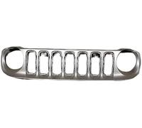 JNLIFT Parrilla Delantera del Coche para Jeep Renegade,Parrilla del Radiador Delantero para Parachoques Delantero,Rejilla ABS Tuning Accesorios,A