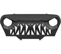 JNLIFT Parrilla Delantera del Coche para Jeep Wrangler TJ,Parrilla del Radiador Delantero para Parachoques Delantero,Rejilla ABS Tuning Accesorios