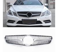 JNLIFT Parrilla Delantera del Coche para Mercedes Benz E Class Coupe W207 C207 AMG 2009-2013,Parrilla del Radiador Delantero para Parachoques Delantero,Rejilla ABS Tuning Accesorios