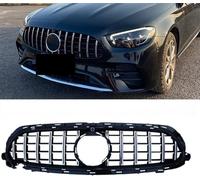 JNLIFT Parrilla Delantera del Coche para Mercedes Benz E-Class W213 Sedan Sport Style 2021-2022,Parrilla del Radiador Delantero para Parachoques Delantero,Rejilla ABS Tuning Accesorios