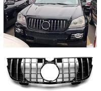 JNLIFT Parrilla Delantera del Coche para Mercedes Benz GL-Class X164 GL320 2007-2012 GL350 GL450 GL500,Parrilla del Radiador Delantero para Parachoques Delantero,Rejilla ABS Tuning Accesorios