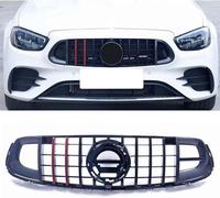 JNLIFT Parrilla Delantera del Coche para Mercedes Benz W253 X253 GLC Class Coupe GLC300 2020-2022,Parrilla del Radiador Delantero para Parachoques Delantero,Rejilla ABS Tuning Accesorios,B