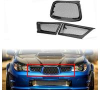 JNLIFT Parrilla Delantera del Coche para Subaru lmpreza 9th WRX STI 2006-2007,Parrilla del Radiador Delantero para Parachoques Delantero,Rejilla ABS Tuning Accesorios