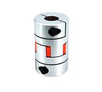 JNMING 2 Jaws D25L35 Coupler Aluminium Plum Flexible Stepper Motor Shaft Coupling(12mm to 12mm)