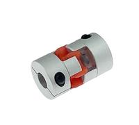 JNMING 3 Jaws D20L25 Shaft Coupler Inner Hole Aluminum Plum Flexible Spider Coupling(5mm to 5mm)