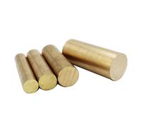 JNMING 5 varillas redondas de latón H59 de 2 mm, 2,5 mm y 3 mm for cuerpos de horquilla de metal, procesamiento de punzón de precisión.(3x500mm)