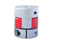 JNMING Acoplador de eje D25 L30, conector de acoplamiento de eje flexible, CNC, aluminio, 2 mordazas, acopladores de motor(9.25mm to 14mm)