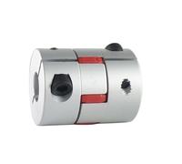 JNMING Acoplamiento de eje ciruela de aluminio, diámetro 40 mm, longitud 50 mm, conector de motor D40L50, acoplador flexible(10mm to 20mm)
