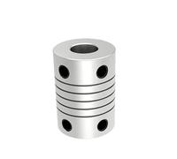 JNMING Acoplamiento flexible de aluminio D19 L25 for conector de motor paso a paso CNC del eje Z(5mm to 10mm)