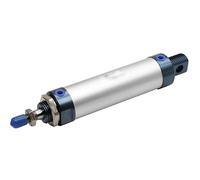JNMING Cilindros neumáticos estándar MAL40 de 40 mm de diámetro y carrera de 45 mm, 15 mm y 50 mm.(45CA)