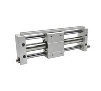 JNMING Diámetro interior: 32 mm, carrera: 150 mm, 200 mm, 600 mm, CY1L32, tipo SMC, tipo de acoplamiento magnético, barra guía, deslizador, cilindro sin vástago(400mm stroke)