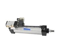 JNMING Válvula solenoide neumática estándar SCF100 de CA 220 V, cilindro integrado, diámetro interior de 100 mm, carrera de 200 mm, 400 mm y 500 mm, juego de cilindros de aire for eliminación de polvo