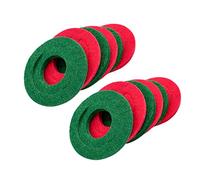 JNNJ 12Pcs Arandela Anticorrosión Fieltro Grueso para Baterías o Cables, Fibra de Arandela Protector Terminal de Batería, Junta de Protección de Coche Baterías, Protector de Bornes de Batería