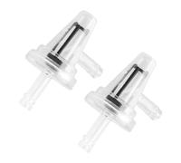 JNNJ 2 Piezas Filtro De Combustible 90 Grados, Filtros De Combustible En Línea Para Motocicletas 90 Grados ángulo Recto, Motocicleta Claro Inline Gas Filtro De Combustible En ángulo Recto Universales