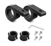 JNNJ 2 Piezas Soporte Para Barra Toro, Soporte Montaje De Barra Luz 19-32mm, Abrazaderas Universales Tubo De Luz De Trabajo, Abrazadera Faro Para Barra Toro, Para Todoterreno Camión Motocicleta