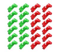 JNNJ 24 Piezas Clip Cerradura Puerta Coche, Cierre Puerta Coche Varilla Retención Clips, Sujetadores Plástico Para Cerradura Puerta Coche, Mezcla Puertas Bloqueo Varillas Clip Sujeción Lateral