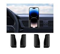 JNNJ 2pcs Soporte Autoadhesivo para Salpicadero De Coche, Soporte Universal para Teléfono, Soporte Multifuncional para Teléfono De Coche Accesorios De Gravedad, Autoadhesivo, Multiusos(Negro)