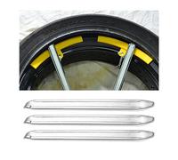 JNNJ 3 Piezas Palanca De Neumáticos, Desmontadores De Neumático Metal, Palanca Neumáticos Desmontadores De Neumáticos Herramientas para Motocicletas, Quitar o Reemplazar para Motocicletas Bicicleta