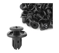 JNNJ 30 Piezas Remache Parachoques Coche, Clips Retención Automóviles Remaches Plástico, Clip Plástico Nylon Coche, Remaches Plástico Casquillo Guardabarros, Sujetador Remache Deslizante Parachoques