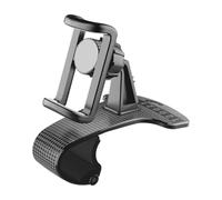 JNNJ 360 Grados De Rotación Del Teléfono Del Coche De Soporte, Soporte Multifuncional Para Teléfono En El Espejo Retrovisor Del Salpicadero Universal, Soporte Teléfono Coche Con Matrícula Aparcamiento