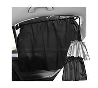 JNNJ 4 Piezas Cortinas Solares Coche, Parasol Coche con Ventosa, Cortina para Cortinas con Visera UV para Ventana Lateral con Ventosas, Cortinillas Boquear Los El Calor, Proporcionar Privacidad