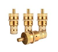 JNNJ 4 Piezas Kit Desinflador Universal Ajustable, Kit De Latón De Desinflado Automático De Automóviles 4 En 1 Neumático Latón, Accesorios para Vehículos, Motocicletas, Coches, Camiones Neumáticos