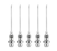 JNNJ 5 Piezas Aguja Inyectora De Grasa para Rodamientos, Mini Boquilla De Aguja para Grasa De Rodamientos, Dispensador Grasa Aguja Extraíble, para Inyección con Pistola Utilizada En Espacios Pequeños