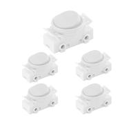 JNNJ 5 Piezas Interruptor Basculante Empotrable, Interruptor Basculante Empotrable Lámpara, Interruptor Basculante Empotrable 250 V, Adapta Como Interruptors Repuesto Para Las Lámparas De Cocina