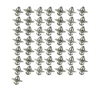 JNNJ 50 Piezas Clips De Fijación Para Coches, Clips Para Molduras De Puertas Laterales, Sujetadores De Plástico Para Molduras Laterales Clips Recambio, Clip Fijación Portátil Del Panel Parachoques