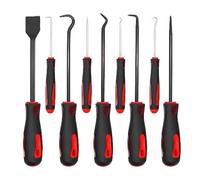 JNNJ 9 Piezas Precisión Y Gancho, Juego De Herramientas De Sellado De Aceite Automático para Coche, Junta Raspadora Y Extractor Manguera, Extractores Púas Y Ganchos para Junta Tórica Automóvil