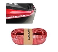 JNNJ - Boquilla de parachoques delantero universal, 2,5 m, banda protectora para parachoques delantero labio Spoiler cinta adhesiva resistencia a la corrosión, protector universal para coches