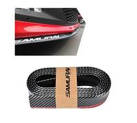 JNNJ - Boquilla de parachoques delantero universal, 2,5 m de banda protectora para parachoques delantero labio Spoiler cinta adhesiva resistencia a la corrosión, protector universal para coches