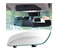JNNJ Espejo Retrovisor Universal Para El Interior Del Coche, Espejo Retrovisor Panorámico Interior Para Vehículo Camiones, Espejo De Punto Ciego Interior De Automóvil Antideslumbran(Blanco)