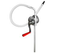 JNNJ Mano Barril De La Bomba De La Herramienta, Bomba Manual Rotativa Barril Aleación Aluminio, Bomba Tambor Para La Gasolina Diesel Combustible Garaje, Para Aceites Combustibles, Gasolina, Diesel