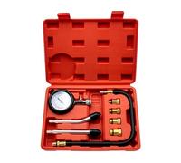 JNNJ Medidor Compresión Motor, Comprobador de Compresión, Kit Comprobación Compresión Motor Diésel, Motor de Gasolina Dispositivo Prueba, para Vehículo, Camión, Moto, Marino, Barco, Automóvil