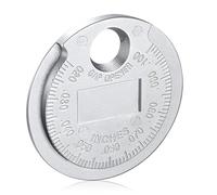 JNNJ Medidor Espacio De Bujía, Medidor De Coche Herramienta Bujía, Galga Bujías Encendido - Galga Bujías Encendido De Alambre, Medidor Galga Bujías Encendido Para Automóviles Tipo Moneda Aleación Zinc