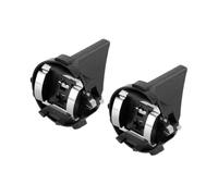JNNJ Portalámparas Halógeno H7, 2PCS Auto Halógeno Lámpara Faro Retenedor, ABS Resistencia al Calor Portalámpara Adaptador Base de Enchufe Clip, Accesorios de coche Universal Portalámpara Retenedor