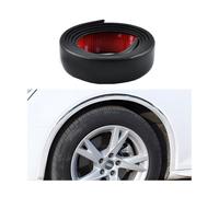 JNNJ Protección Cejas Arco Rueda De Coche, Universal Goma Protección Coche Anti Colisión Tiras Molduras Guardabarros Trim, Protector Bengalas Guardabarros Almohadilla Goma Antiarañazos(Negro)
