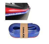 JNNJ Protector Universal De Parachoques Delantero y Trasero para Automóviles, Camiones, SUV - Labio Caucho 2.5 M (Azul)