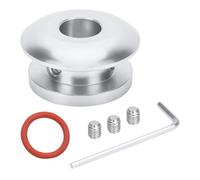 JNNJ Retenedor De La Bota De La Perilla Cambio, Limitador Perilla Cambio Universal Tapón Hebilla Cabeza Cambio Para Automóvil, Perilla Cambios Marcha Limitador Cabeza Accesorio Automático(Plata)