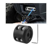 JNNJ Tope de Goma para Cable de Cabrestante, Cabrestante de Gancho de Cable Tapón, Protector de Línea Resistente del Malacate, Tapón del Winch para ATV UTV, Protección de La Cuerda para Cabrestante