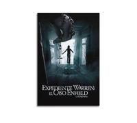 JNNJMN Póster de la película The Conjuring 2 pósteres decorativos de lienzo para pared e impresión artística moderna para decoración de dormitorio familiar, 12 x 18 pulgadas (30 x 45 cm)