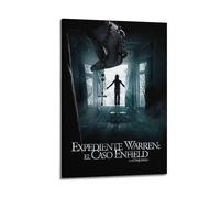JNNJMN Póster de la película The Conjuring 2 pósteres decorativos de lienzo para pared e impresión artística moderna para decoración de dormitorio familiar, 60 x 90 cm