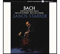 Jnos Starker - Bach, J.S.: Suites Nos.2 & 5 for solo cello [Vinilo]