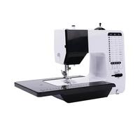 JNPGVTCD Máquina de Coser con Pedal, portátil, práctica, Mini prensatelas reemplazable, 40 Puntadas, botón de Inicio para overlock, eléctrica, fácil de Usar