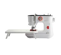 JNPGVTCD Máquina de Coser portátil de Doble Velocidad para el hogar, Bricolaje, 12 Puntadas integradas y Marcha atrás con Pedal de extensión, Mesa de 42 Piezas.