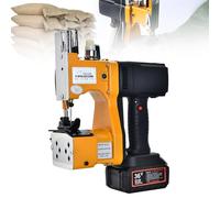 JNPGVTCD Máquina de Coser portátil, inalámbrica con batería de Gran Capacidad de 36 V, para fabricar Bolsas de arpillera, Lona, Sacos de pienso, Bolsas de arroz y Bolsas de Papel Kraft. 1 b