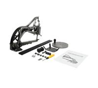 JNPGVTCD Máquina de Coser Zapatero de Cuero con Patas Antideslizantes, dirección Ajustable, Herramienta Manual para Reparar Zapatos de algodón, Lino y Tiendas de campaña, fácil de Usar.